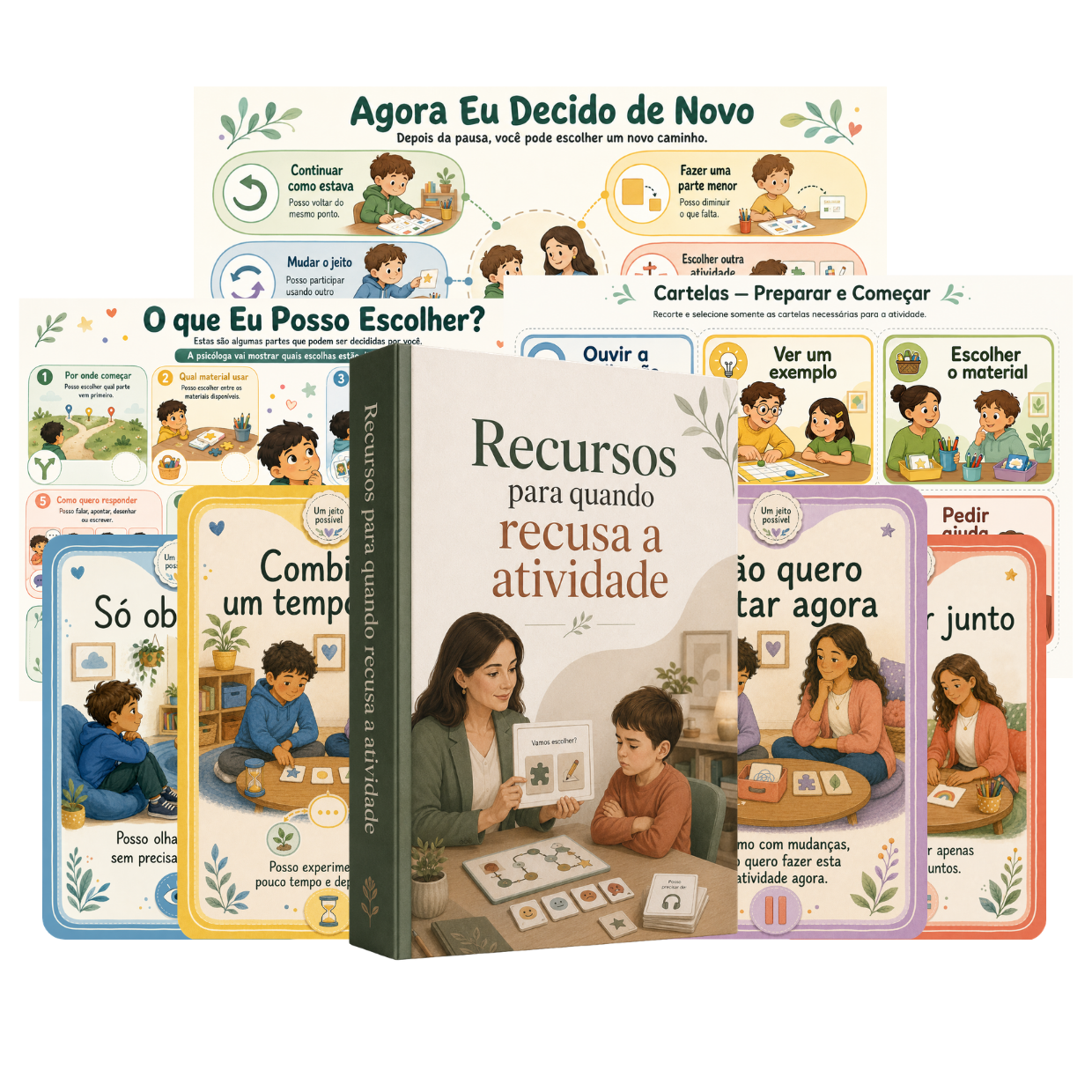Amostra dos recursos da categoria: quando recusa a atividade